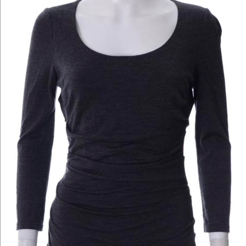 Dolce & Gabbana grey bodycon cocktail dress.